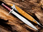 Handmade Sting Sword Lord Of Rings Replica Elven Medieval Dagger with Scabbard
