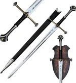 Narsil Fantasy Sword Replica Inspired by Aragorn – Medieval Display & Cosplay Piece