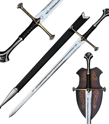 Narsil Fantasy Sword Replica Inspired by Aragorn – Medieval Display & Cosplay Piece