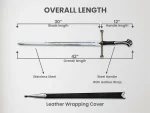 Narsil Fantasy Sword Replica Inspired by Aragorn – Medieval Display & Cosplay Piece