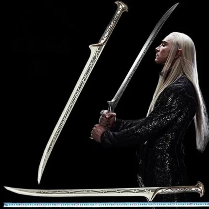 Arwen’s Hadhafang Fantasy Elven Sword Replica with Display Stand By Nordic Warrior Blade