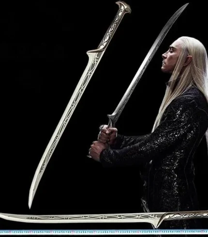 Arwen’s Hadhafang Fantasy Elven Sword Replica with Display Stand By Nordic Warrior Blade