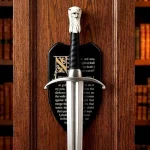 Longclaw Sword of Jon Snow, GOT Fantasy Display Sword with Wall Mount