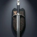 Longclaw Sword of Jon Snow, GOT Fantasy Display Sword with Wall Mount